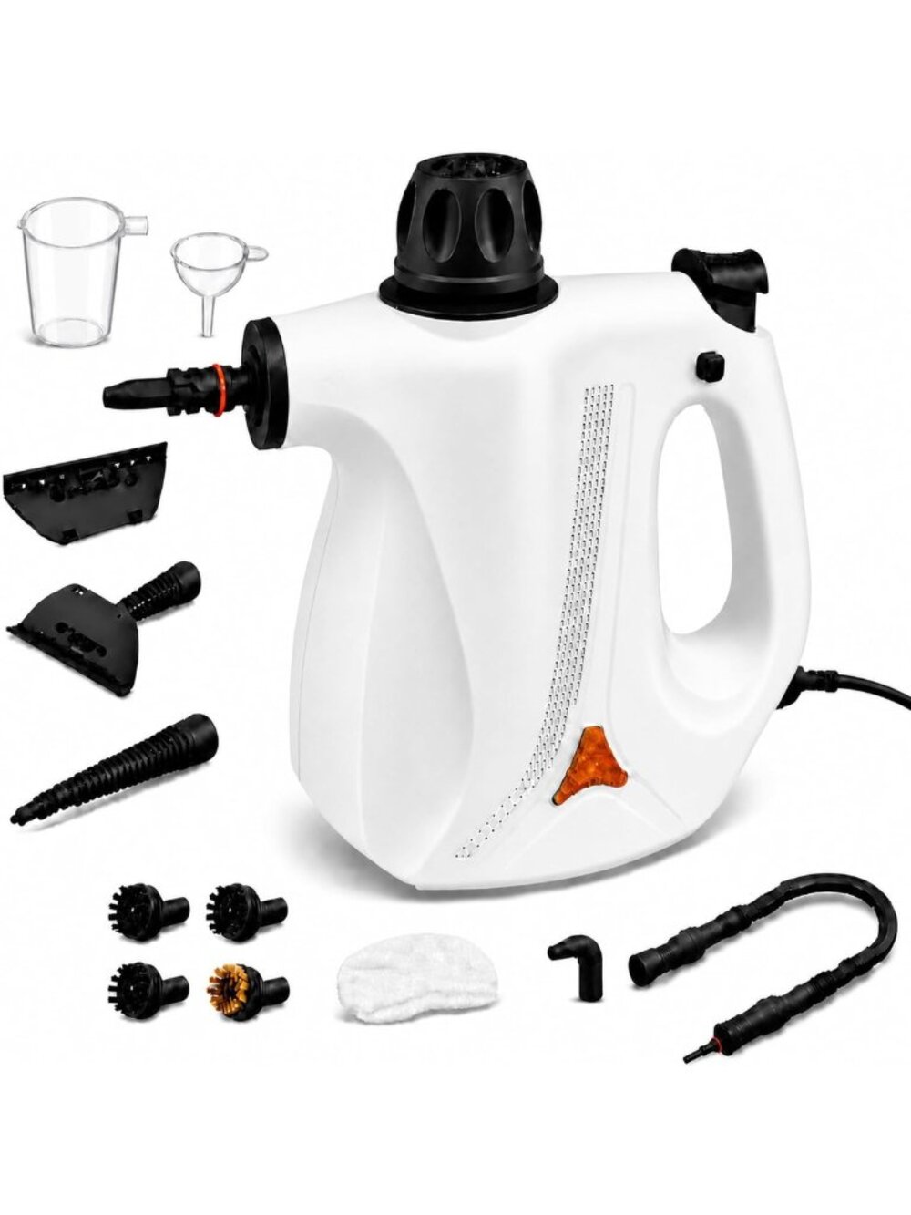 Multi-Purpose Handheld Steam Cleaner with 12 Accessories for Home & Auto